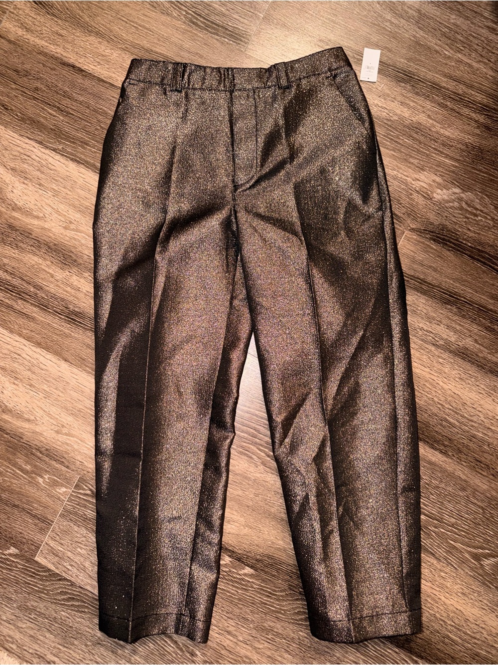 GAP Black Metallic Sheen Dress Pants